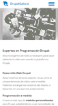 Mobile Screenshot of drupalgalicia.com